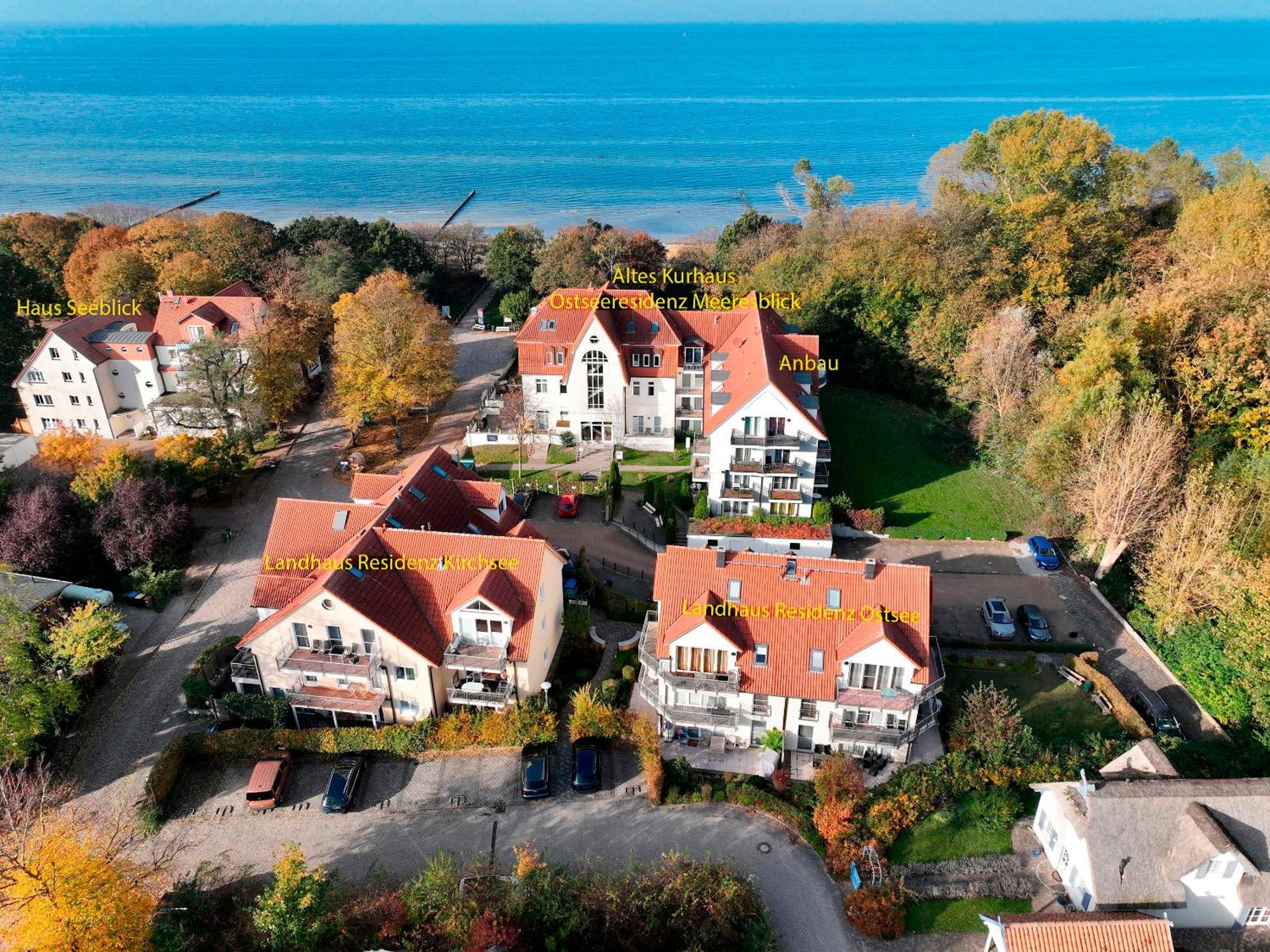 Ostsee Residenz Meeresblick Bellevue 인젤 포엘 외부 사진
